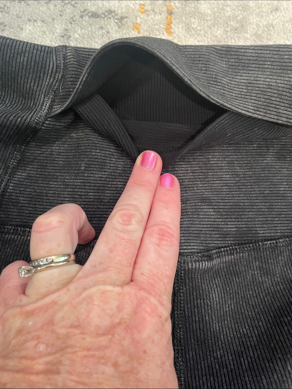 Zella Black High-Rise Bike Shorts - Picture 5 of 5